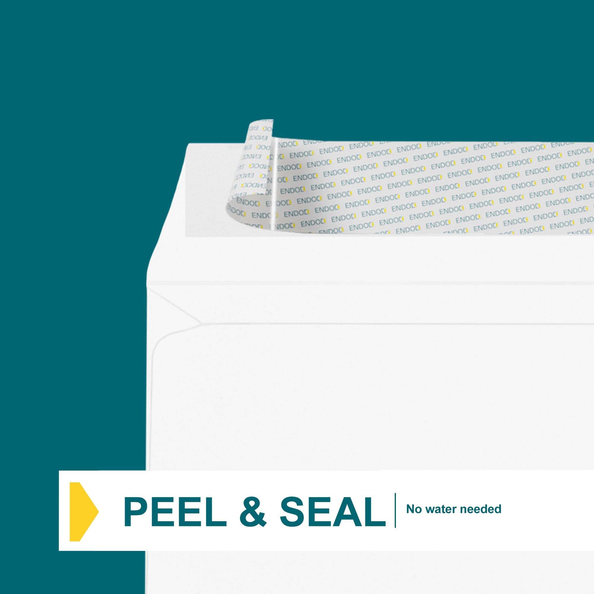 6x9 Booklet Envelopes - 15 Pack Self Seal Mailing Envelopes - White Letter Size with Peel & Seal Closure - 28 lb Heavyweight Paper - Open Side Design for Business Correspondence, Invoices, Greeting Cards & Personal Mailings