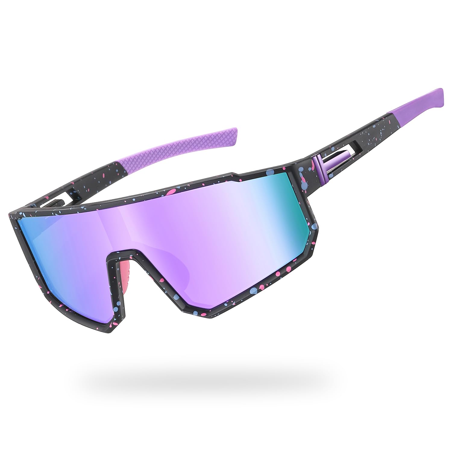 **Youth Polarized Sunglasses for Men & Women - UV Protection, Lightweight & Durable for Sports, Baseball, Cycling & Running - Perfect for Summer Outdoor Activities**