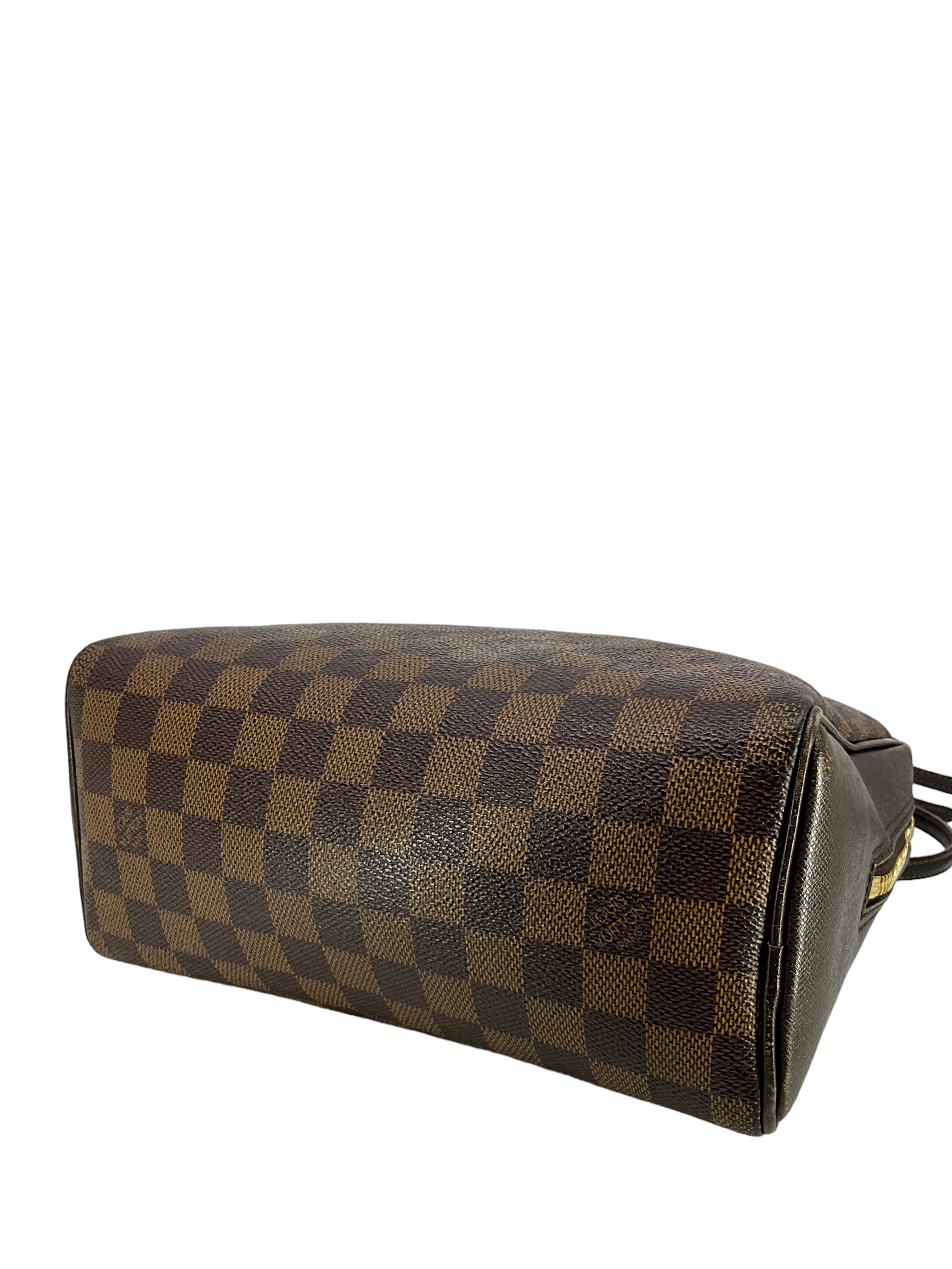 Louis Vuitton Damier Ebene Brera Crossbody Bag - Luxury Designer Handbag for Women | Perfect for Work, Travel & Evening Events
