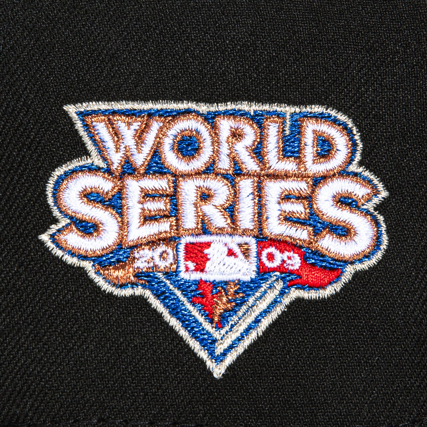 New Era 59Fifty New York Yankees 2009 World Series Patch Snapback Hat - Black & Royal Blue - Official MLB Baseball Cap for Men & Women - Perfect for Games, Collecting & Streetwear Fashion