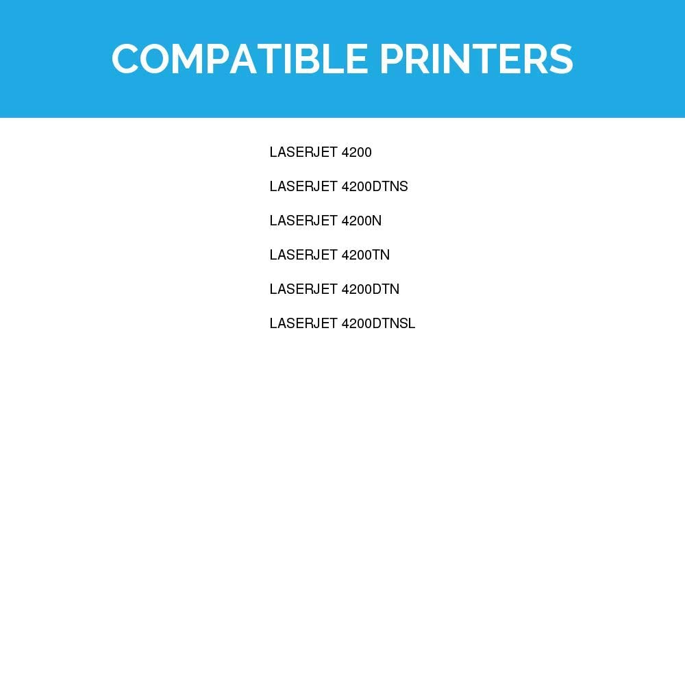 LD Products Compatible HP 38A Q1338A Black Toner Cartridge (3-Pack) - Replacement for HP LaserJet 4200 Series Printers | Perfect for Office Printing, Document Copies & High Volume Business Use