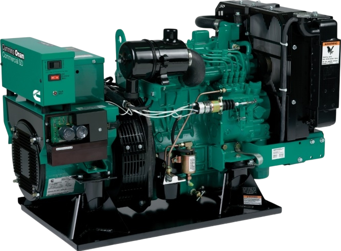 Cummins Onan SD 7500 7.5kW Diesel Generator - 7.5HDKAL-5 Commercial Mobile Power Unit (100V/200V Single Phase) - New for Construction Sites, Emergency Backup & RV Power