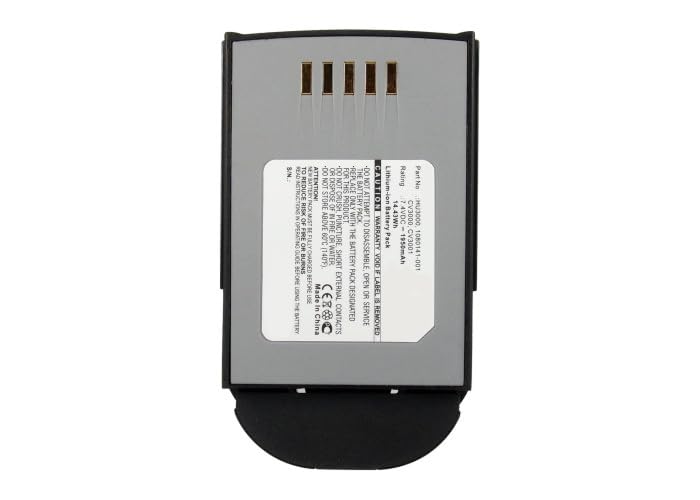 Synergy Digital PSION HU3000 Barcode Scanner Battery - 7.4V 1950mAh Li-ion Replacement for PSION 1030070-003 | High Capacity Power Solution for Retail, Warehouse & Inventory Management