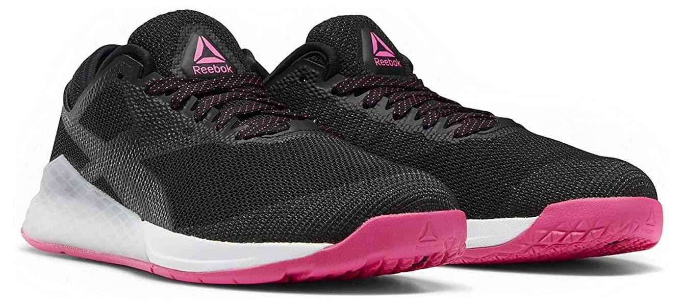 Reebok Women's Nano 9 Cross Training Shoes - Size 10 US - Black/Black/Proud Pink - Gym Workout & Fitness Shoes for Women - Ideal for CrossFit, Weightlifting & HIIT Training