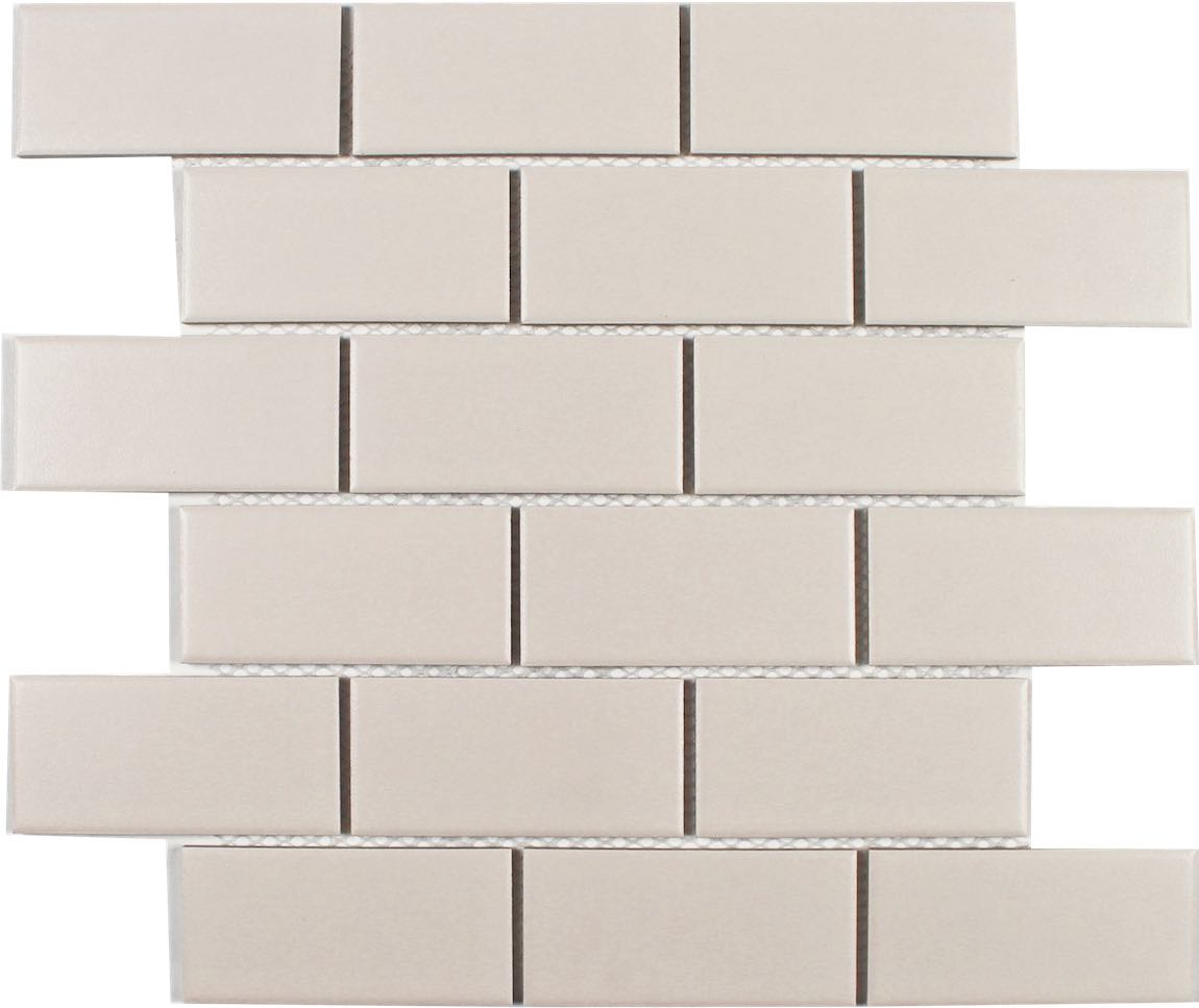 Premium Porcelain Subway Tile 2x4 Inch Matte Finish - Perfect for Kitchen Backsplash, Bathroom Walls & Modern Home Decor