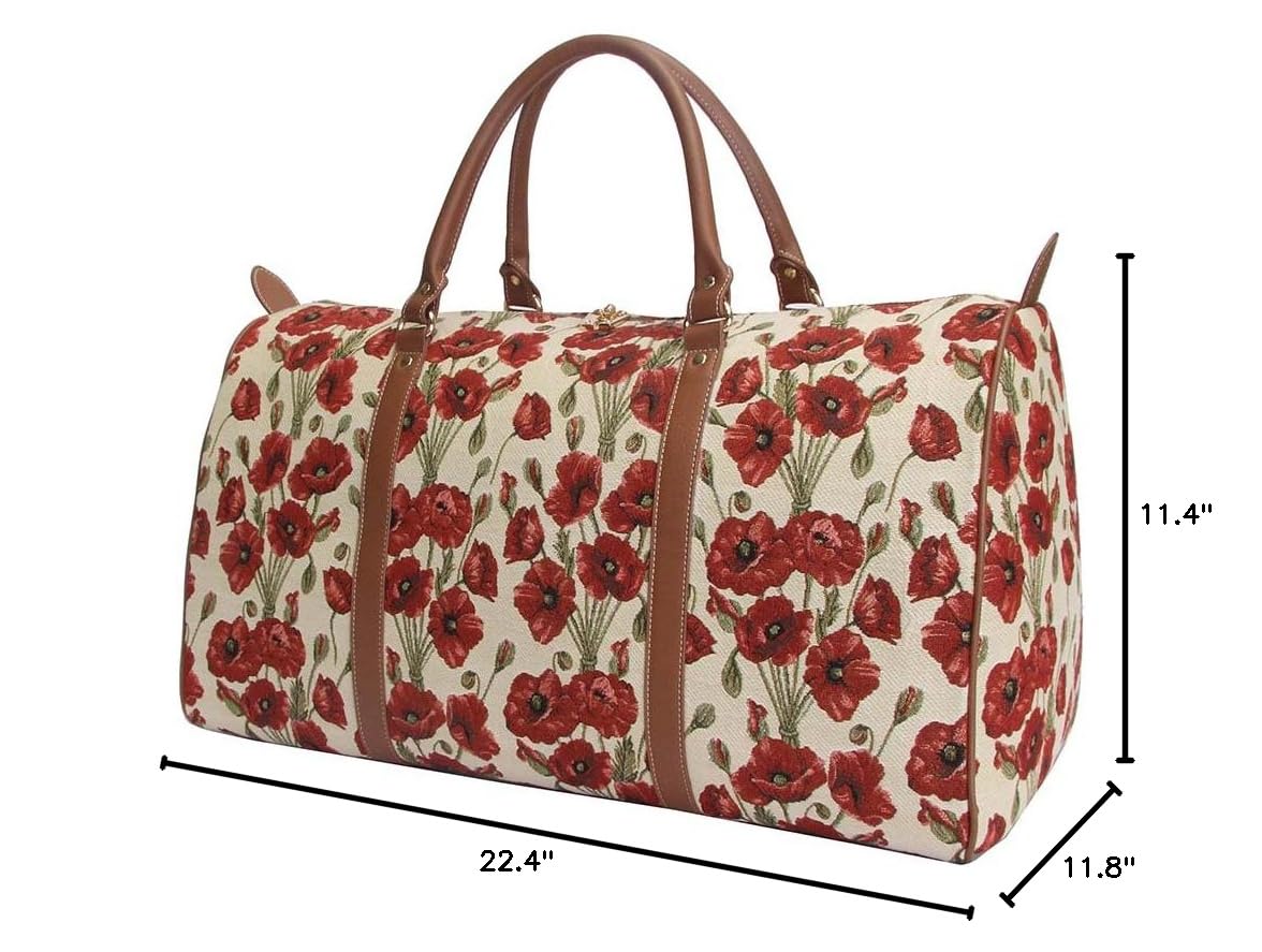 Large Women's Duffel Bag - Spacious Carry-On Overnight Weekender for Travel, Gym & Work | Durable Hand Luggage for Women, Teens & Girls | Perfect for Weekend Getaways, Business Trips & Sports Activities