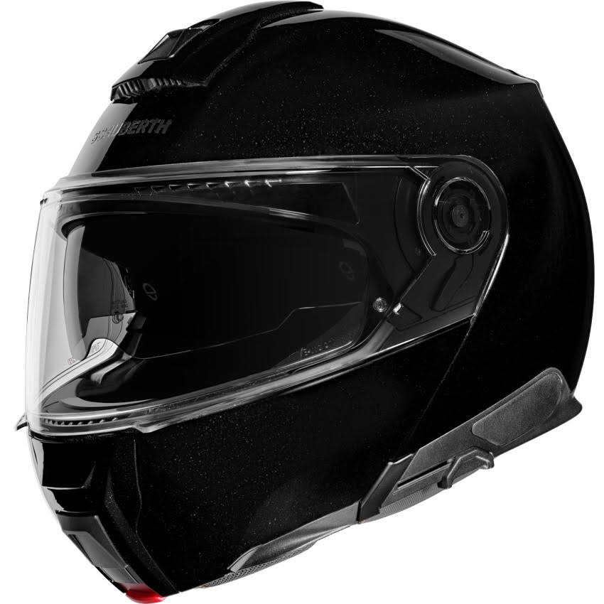 Schuberth C5 Gloss Black Motorcycle Helmet - DOT & ECE Certified Full Face Helmet for Men & Women - Premium Comfort & Safety for Street Riding, Touring & Commuting