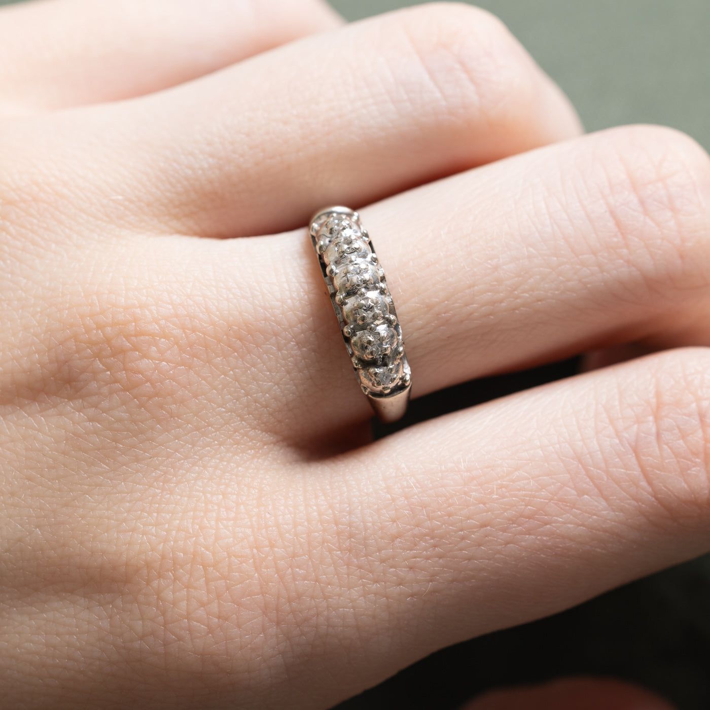 0.06ctw Diamond Accent Ring - Size 7 | Elegant & Sparkling Jewelry for Women | Perfect for Weddings, Anniversaries & Special Occasions