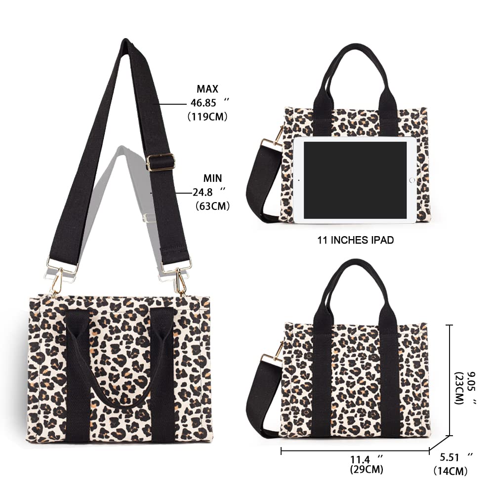 Stylish Canvas Tote Bag for Women - Durable Crossbody & Top Handle Handbag - Perfect for Shopping, Work, Travel & Everyday Use