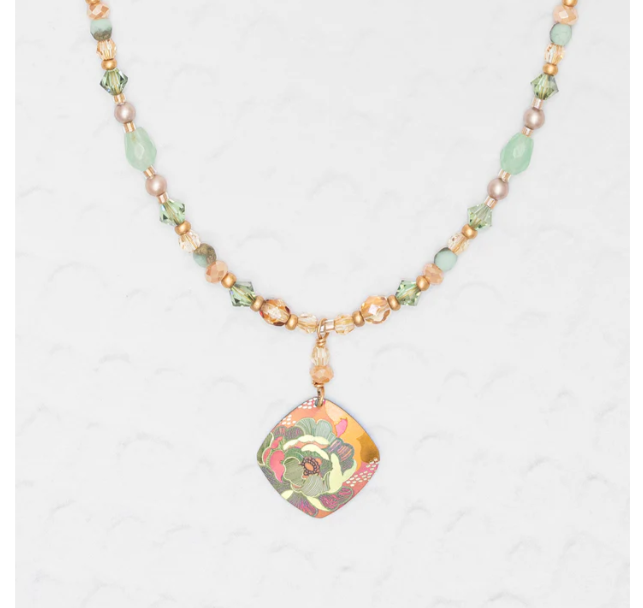 Elegant Elena Beaded Necklace for Women - Handmade Boho Chic Jewelry - Perfect for Weddings, Parties & Everyday Wear