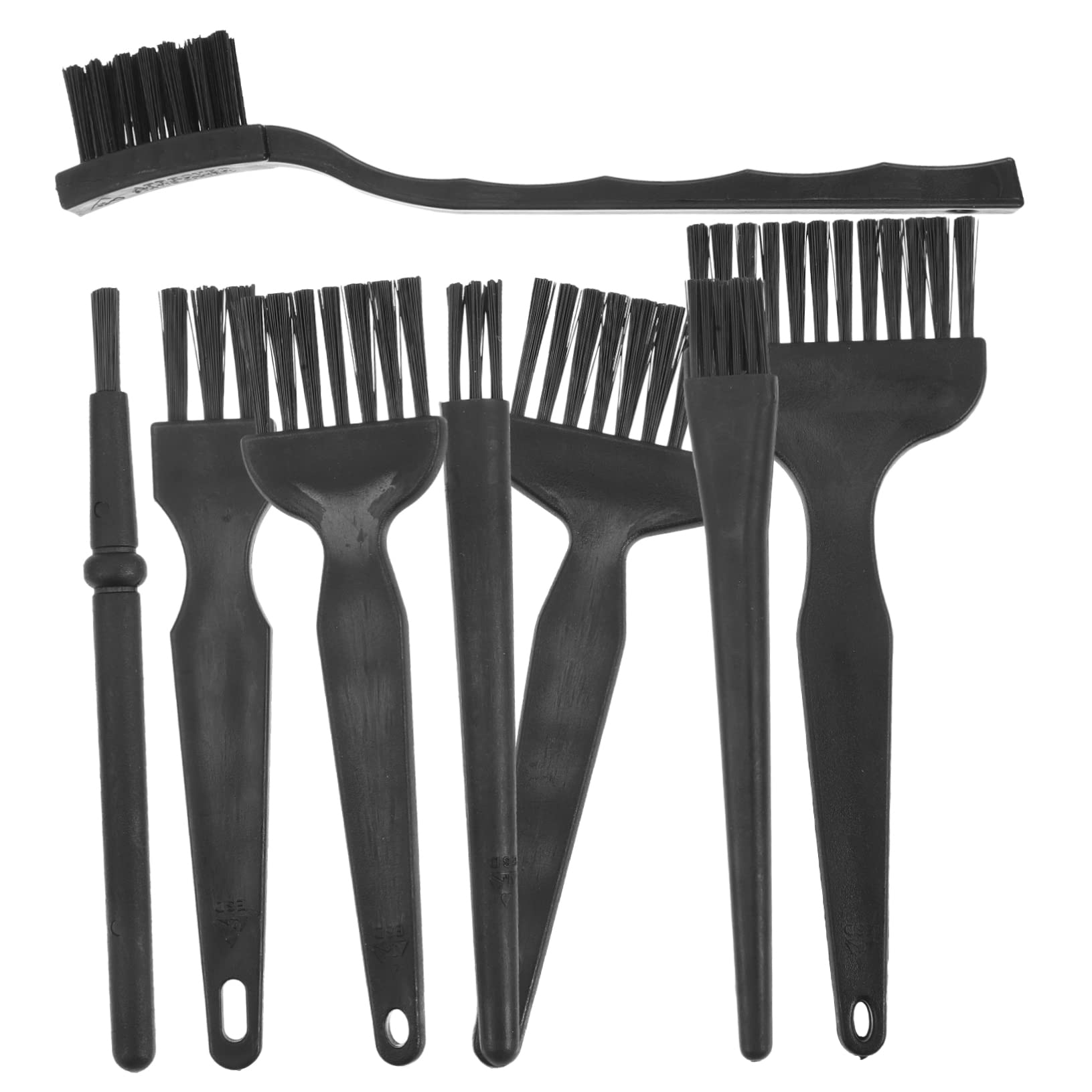 16 Pcs Electric Shaver Cleaning Brush Set - PP Black Hair Trimmer & Keyboard Cleaning Tool for Men & Women - Perfect for Grooming, Personal Care, and Home Cleaning