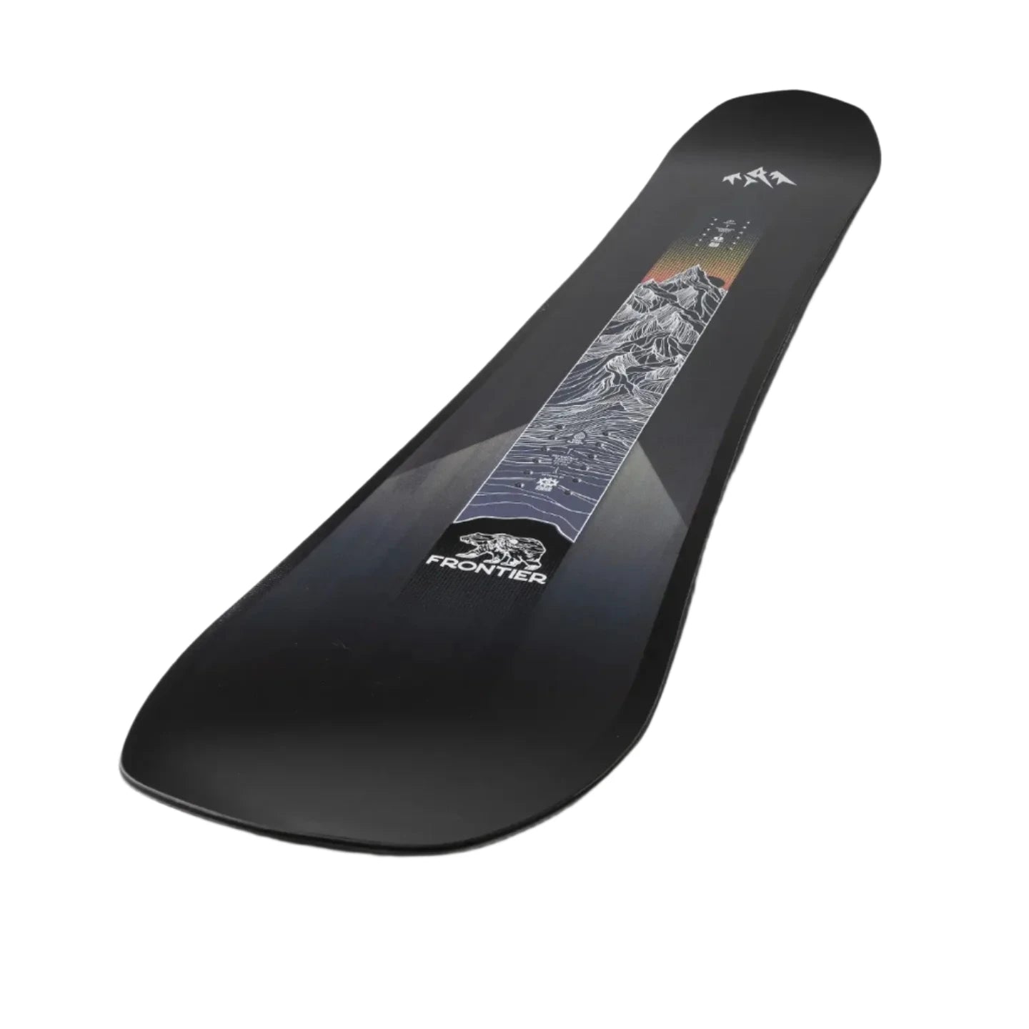 Jones Frontier Snowboard 2025 - All-Mountain Freeride Snowboard for Men & Women | Powder, Backcountry & Resort Riding | Durable Construction for Advanced Riders