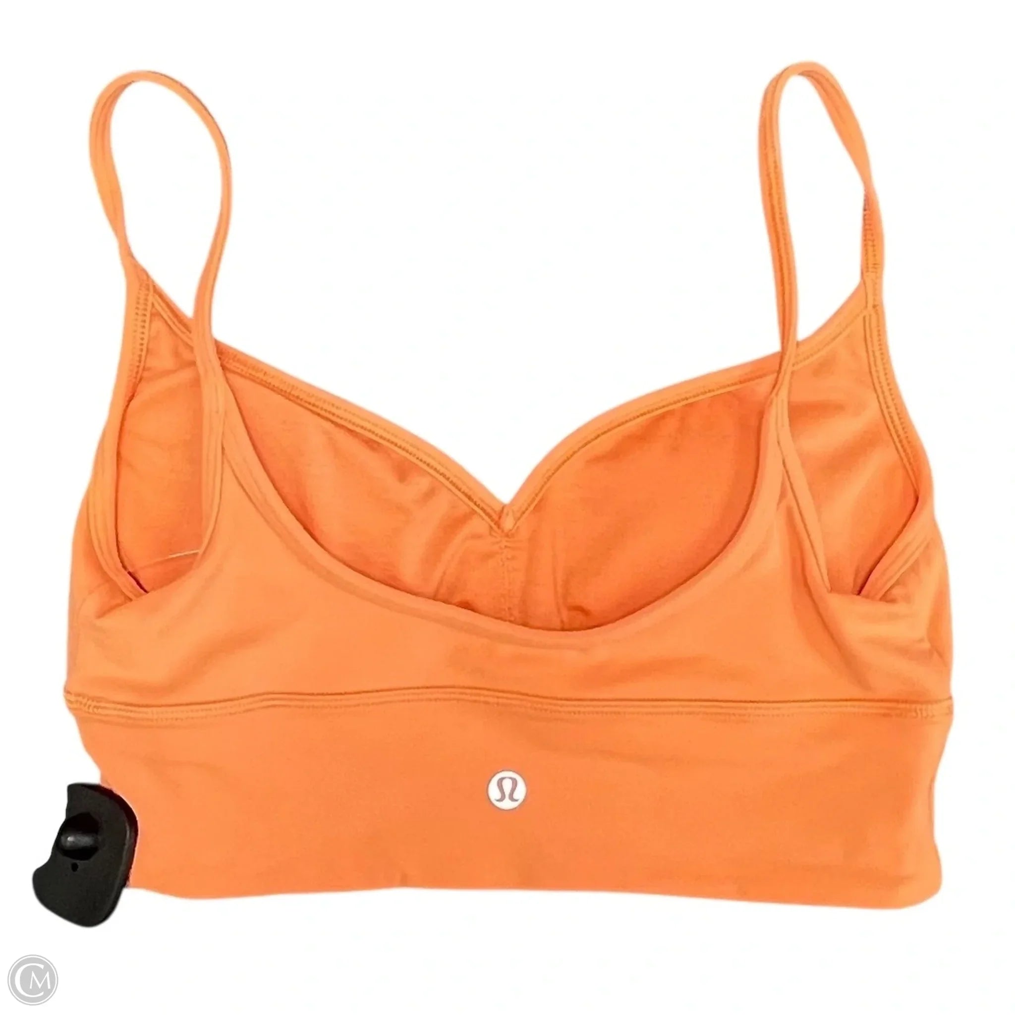 Lululemon Orange Athletic Bra Size 6 - High Support Workout Sports Bra for Running, Yoga & Gym
