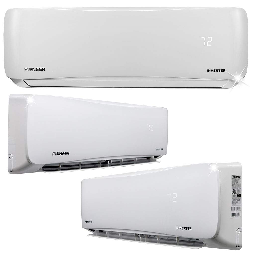 Pioneer WYS030GMHI22M3 Tri-Zone Split Air Conditioner System - Energy Efficient 3 Zone Cooling for Home & Office | Perfect for Bedrooms, Living Rooms & Commercial Spaces
