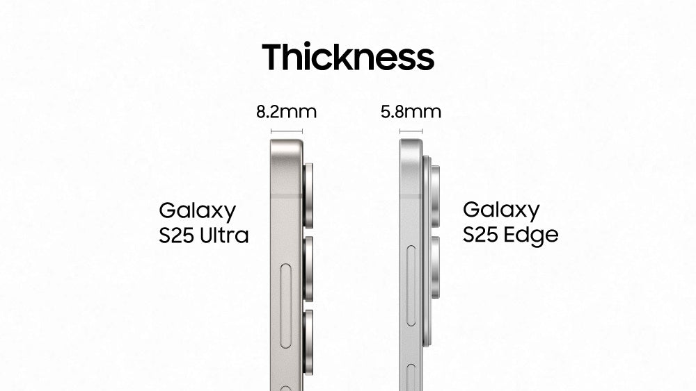 Samsung Galaxy S25 Edge 5G Smartphone 12GB RAM 512GB Storage - Premium Android Phone for Gaming, Streaming & Productivity | Fast Charging & Long Battery Life