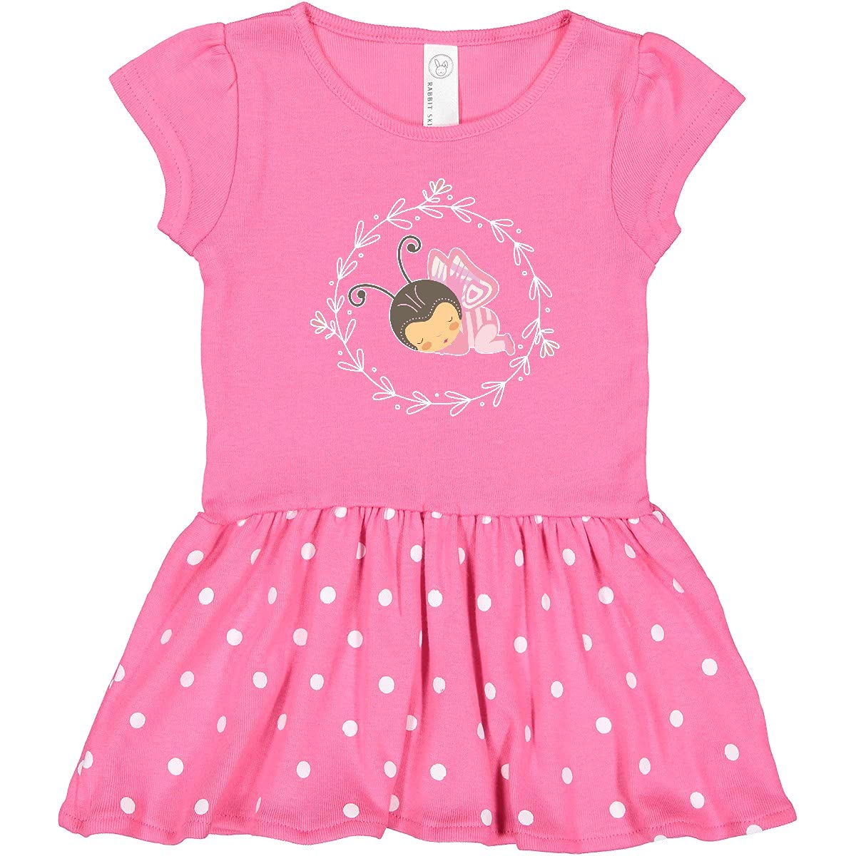 Inktastic Baby Girl Clothes - Adorable Butterfly Print Toddler Dresses for Birthday Gifts & Special Occasions | Perfect for Parties, Photo Shoots & Everyday Wear