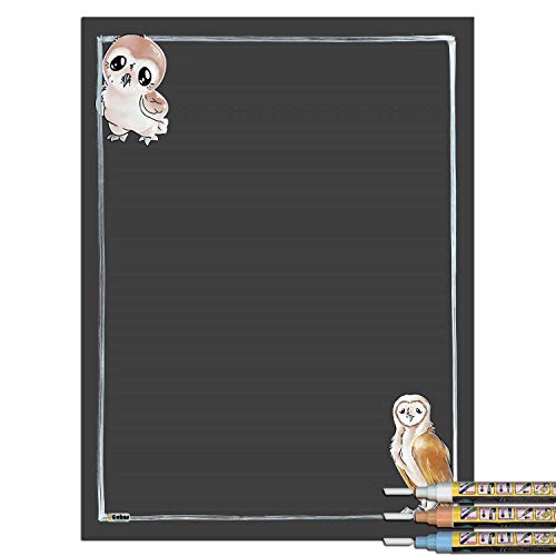 Owl With 3 Pastel Markers