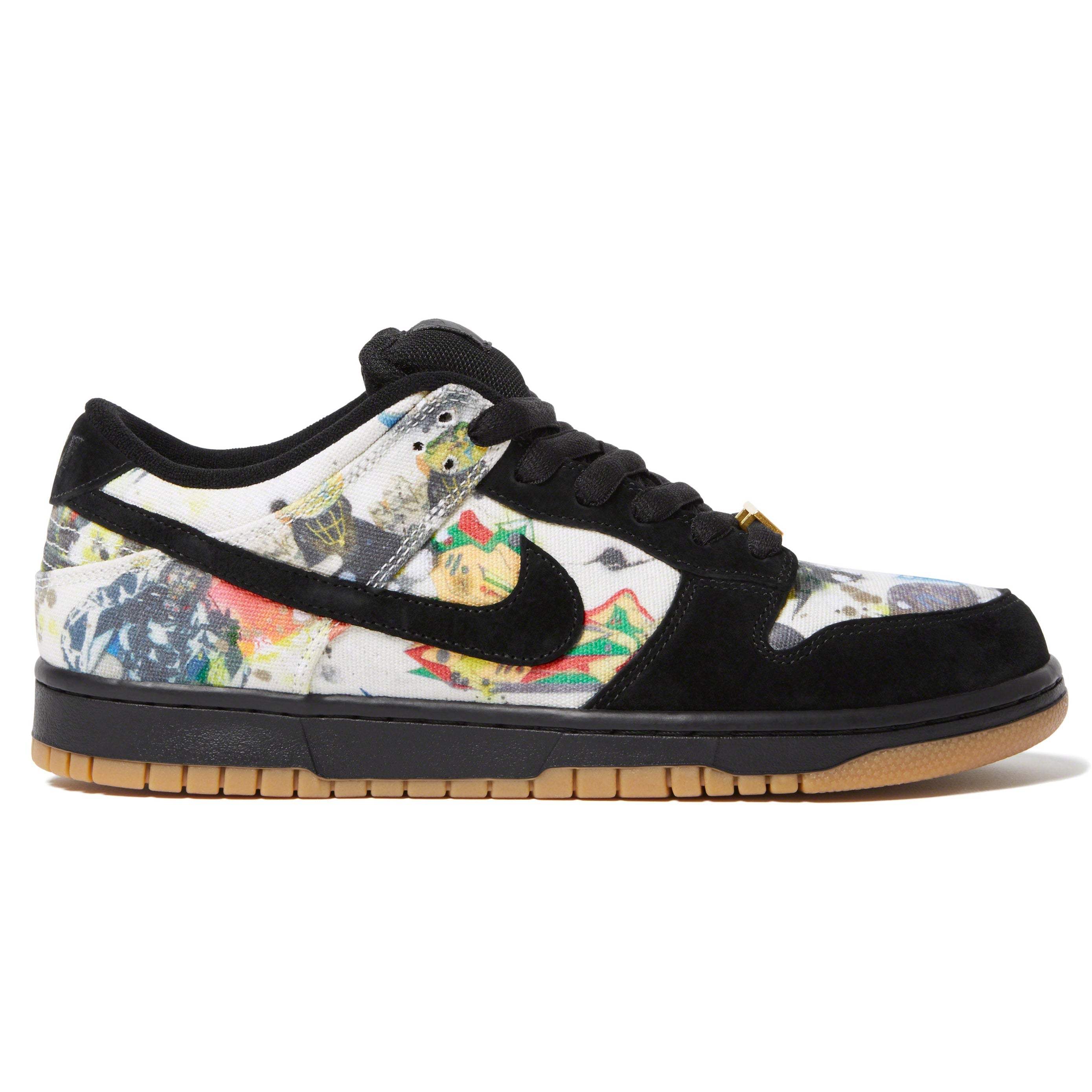 SUPREME 23FW NIKE SB® RAMMELLZEE DUNK LOW Sneakers (FD8778 001) - Limited Edition Skateboarding Shoes for Streetwear & Urban Fashion