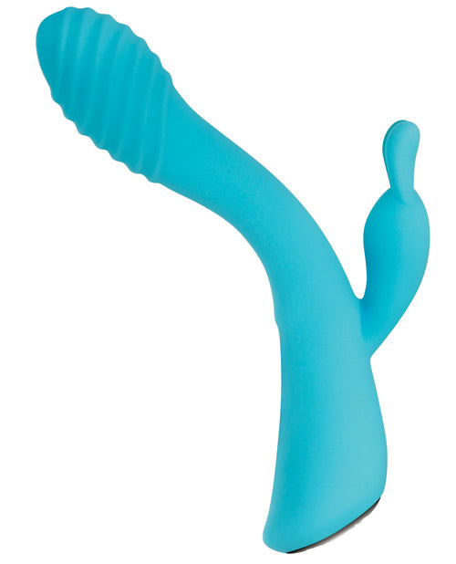 Aqua Bunny Rechargeable Silicone Rabbit Vibrator - 80 Vibration Modes, Waterproof & Quiet - Perfect for Couples Play & Solo Pleasure