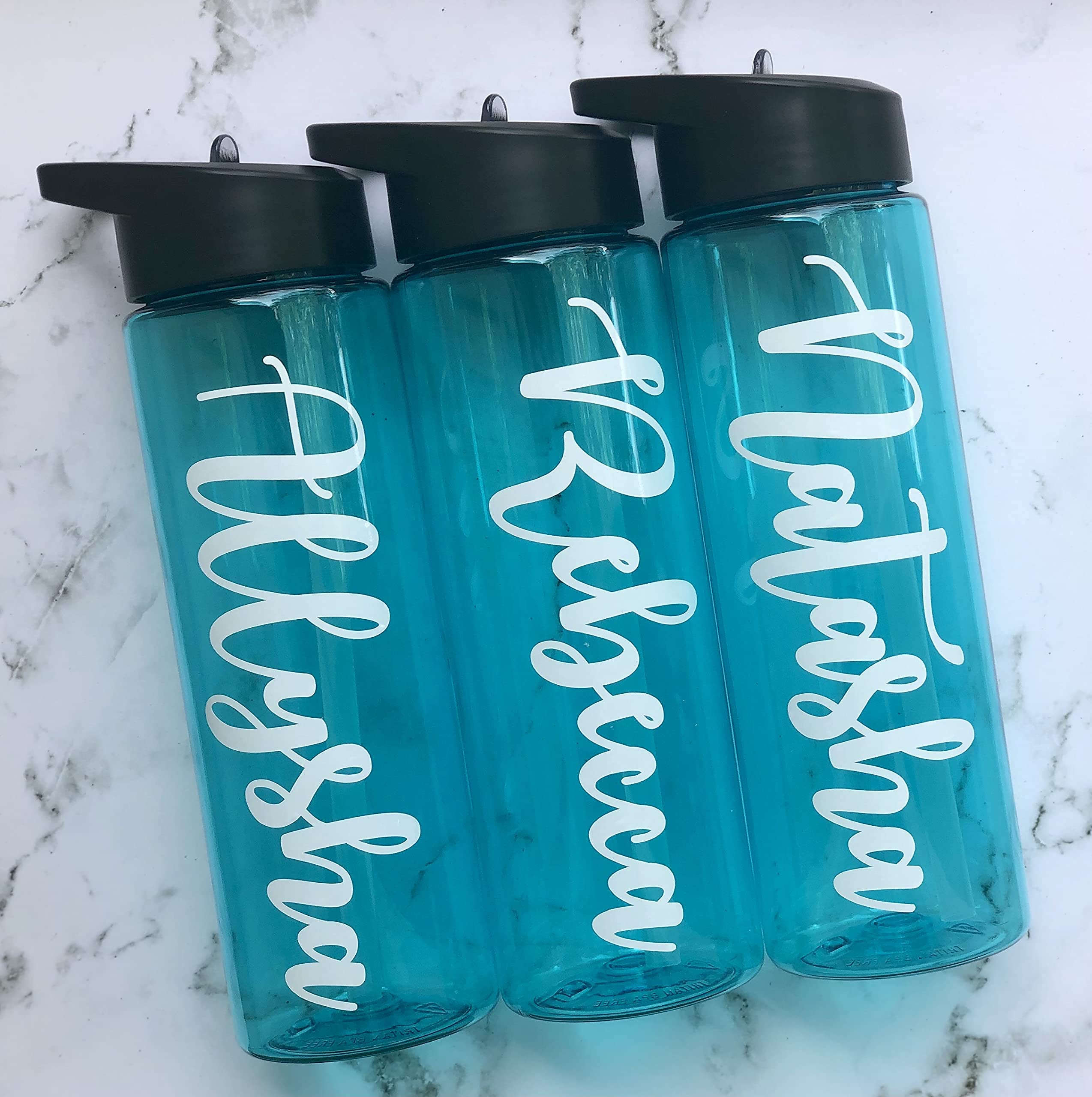 **Maars 24 oz Personalized Water Bottle with Straw - Custom Name & Design, Leak-Proof Flip Top Lid - Ideal for Camp, School, Gym, Sports Teams & Cheerleading - Great Gift for Kids & Adults**    *(Use Cases: Stay hydrated during workouts, school activities, team sports, hiking, or daily commutes with this stylish and functional water bottle.)*