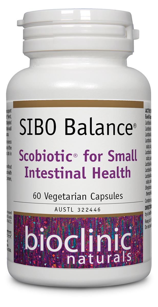 Bioclinic Naturals SIBO Balance Supplement - Supports Digestive Health & Gut Flora Balance - Ideal for IBS, Bloating & Small Intestinal Bacterial Overgrowth Relief