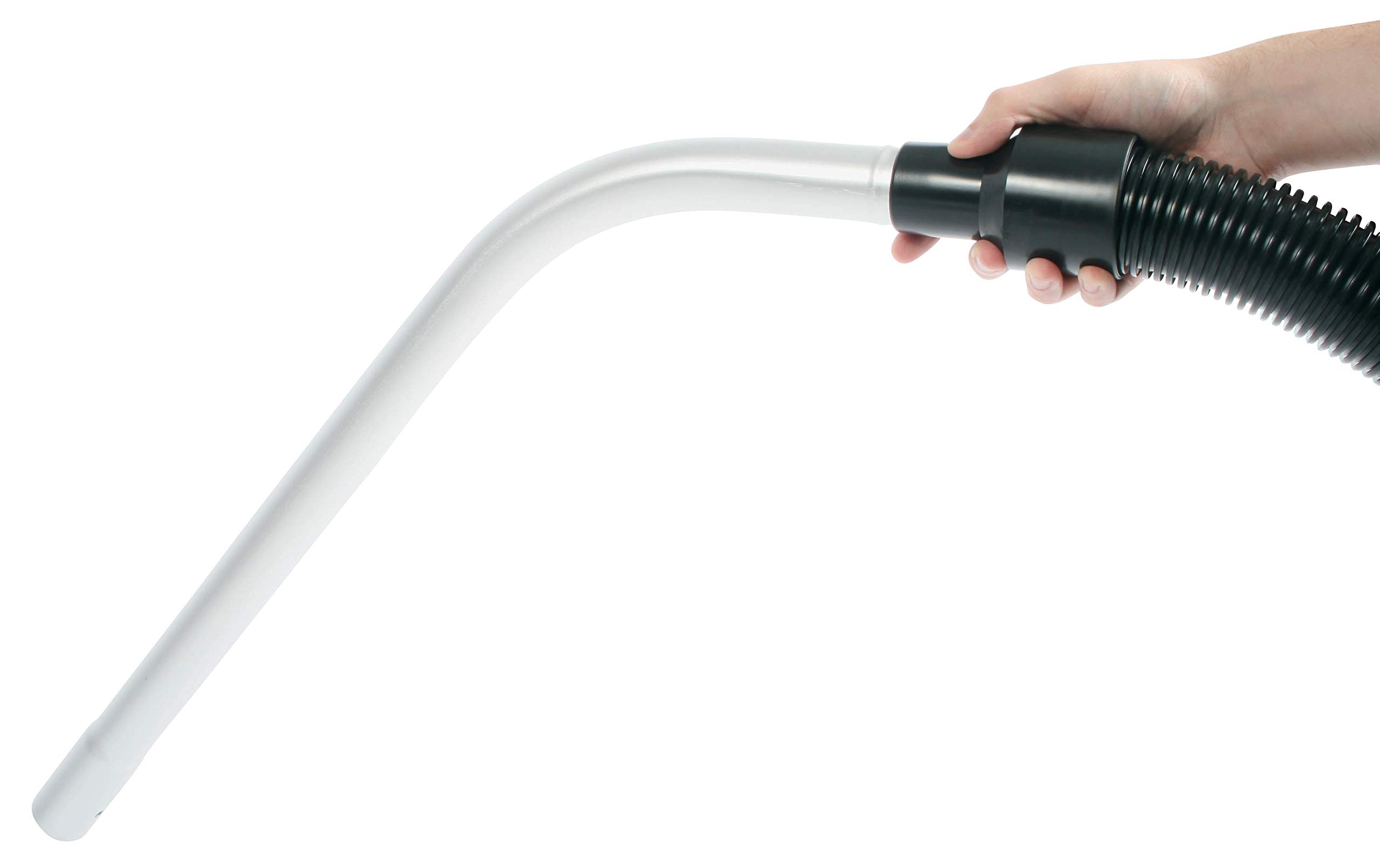 Cen-Tec Systems 95523 Heavy-Duty Shop Vacuum Accessory Kit - 20 Ft. Hose & Complete Attachments for Contractors (Black) - Ideal for Workshop Cleaning, Construction Sites & DIY Projects