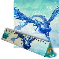 Premium Dragon Shield PlayMat with Built-in Life Counter - Durable Gaming Mat for Magic: The Gathering, Yu-Gi-Oh! and TCG Players - Perfect for Tournaments, Casual Play & Collectors