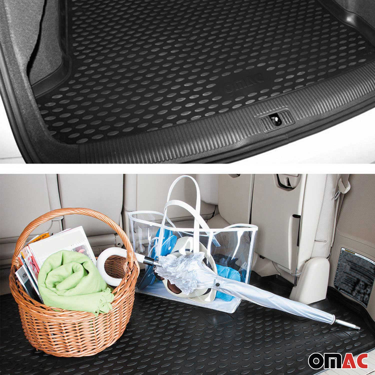 Premium Custom Fit All-Weather Floor Mats & Cargo Liner for Audi Q8 (2019-2025) - 5-Piece Set in Black | Durable Protection for Snow, Mud & Spills | Perfect for Daily Commute, Road Trips & Family Adventures