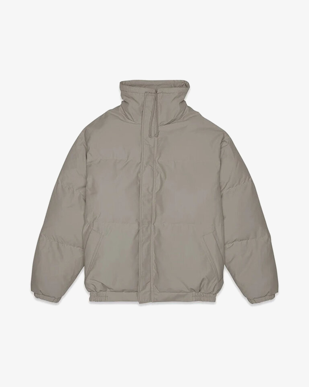 FOG ESSENTIALS FW20 Cement Puffer Jacket - Men's Winter Coat for Streetwear & Outdoor Activities