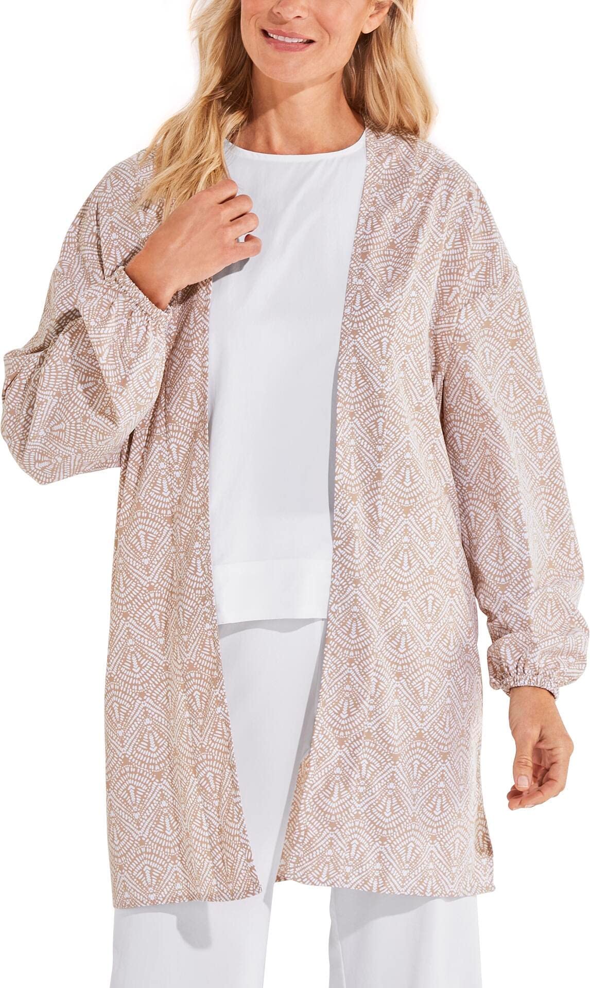 Coolibar UPF 50+ Women's Sun Protective Majorca Wrap - Lightweight Beach Cover Up for Pool, Travel & Outdoor Activities