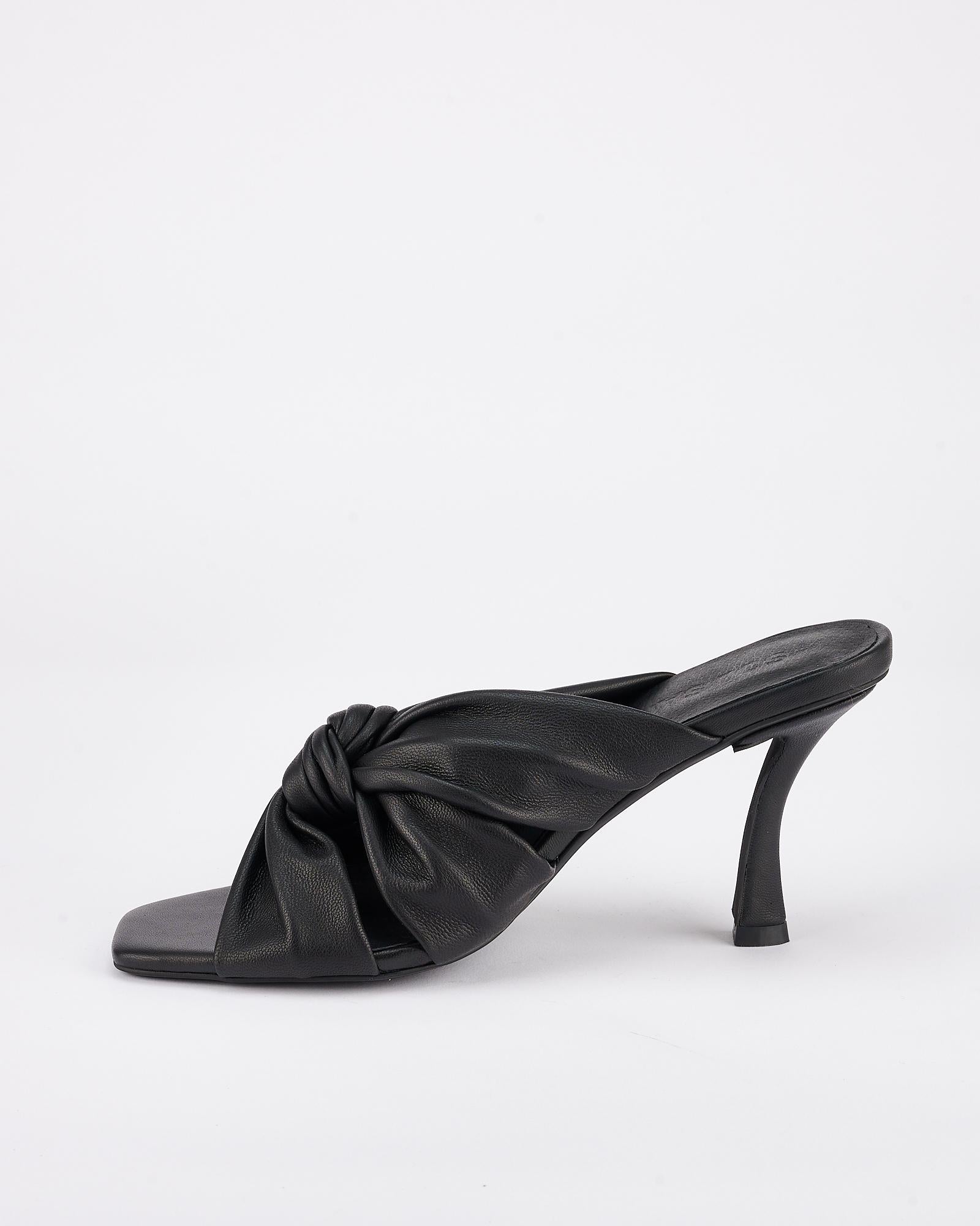 Loro Women's Black High Heels - Stylish Pointed Toe Pumps for Office, Party & Evening Wear - Comfortable Dress Shoes for Work & Special Occasions
