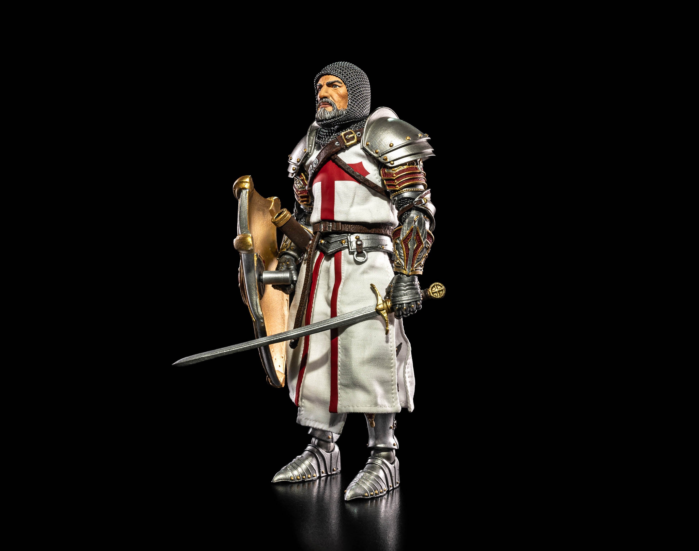 PRE-ORDER: Four Horsemen Studios Mythic Legions 1/12 Scale 6-Inch Action Figure - All Stars 6 Sir Enoch Knight Collectible Toy for Display & Fantasy Role-Play