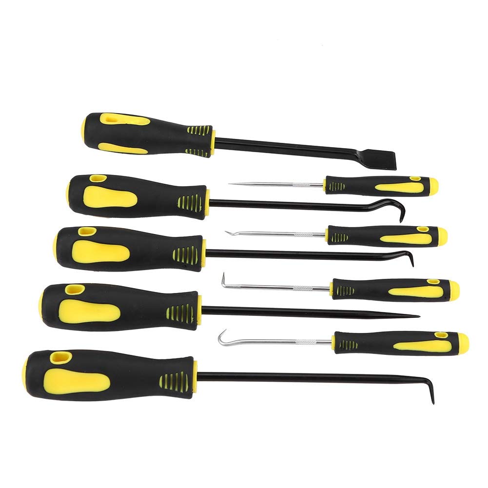 Fydun 9-Piece Precision Pick & Hook Set - Automotive Seal Scraper, Hose & Oil Seal Removal Tool Kit for Car Repair, Electronics & DIY Projects | Durable Hand Tools for Mechanics & Hobbyists
