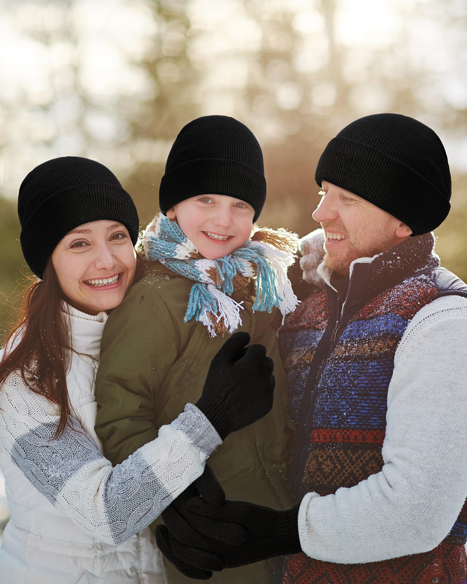 96 Pcs Homeless Care Kit - Warm Knitted Beanie, Winter Gloves, Thermal Socks & Drawstring Backpack for Cold Weather Survival | Emergency Shelter Supplies & Outdoor Winter Essentials