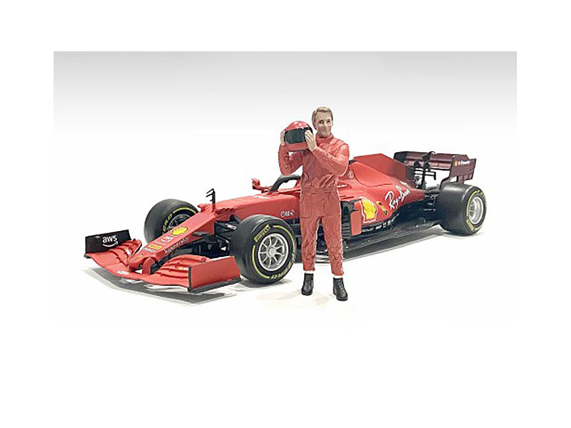 Vintage 1970s Racing Legends Action Figure - 1/18 Scale Model Car Collectible by American Diorama | Perfect for Diecast Displays, Racing Memorabilia Collections & Automotive Dioramas
