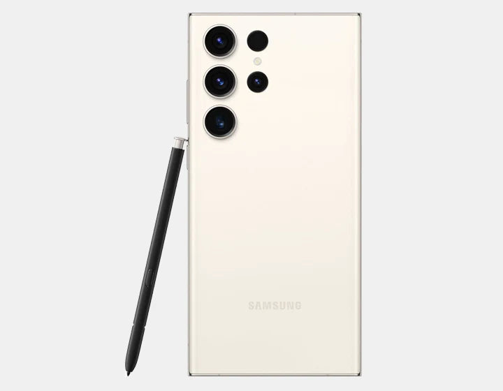 Samsung Galaxy S23 Ultra 5G Unlocked Smartphone - 512GB Storage, 12GB RAM, Dual SIM, GSM Compatible - Cream Color | Perfect for Business Travelers & Photography Enthusiasts