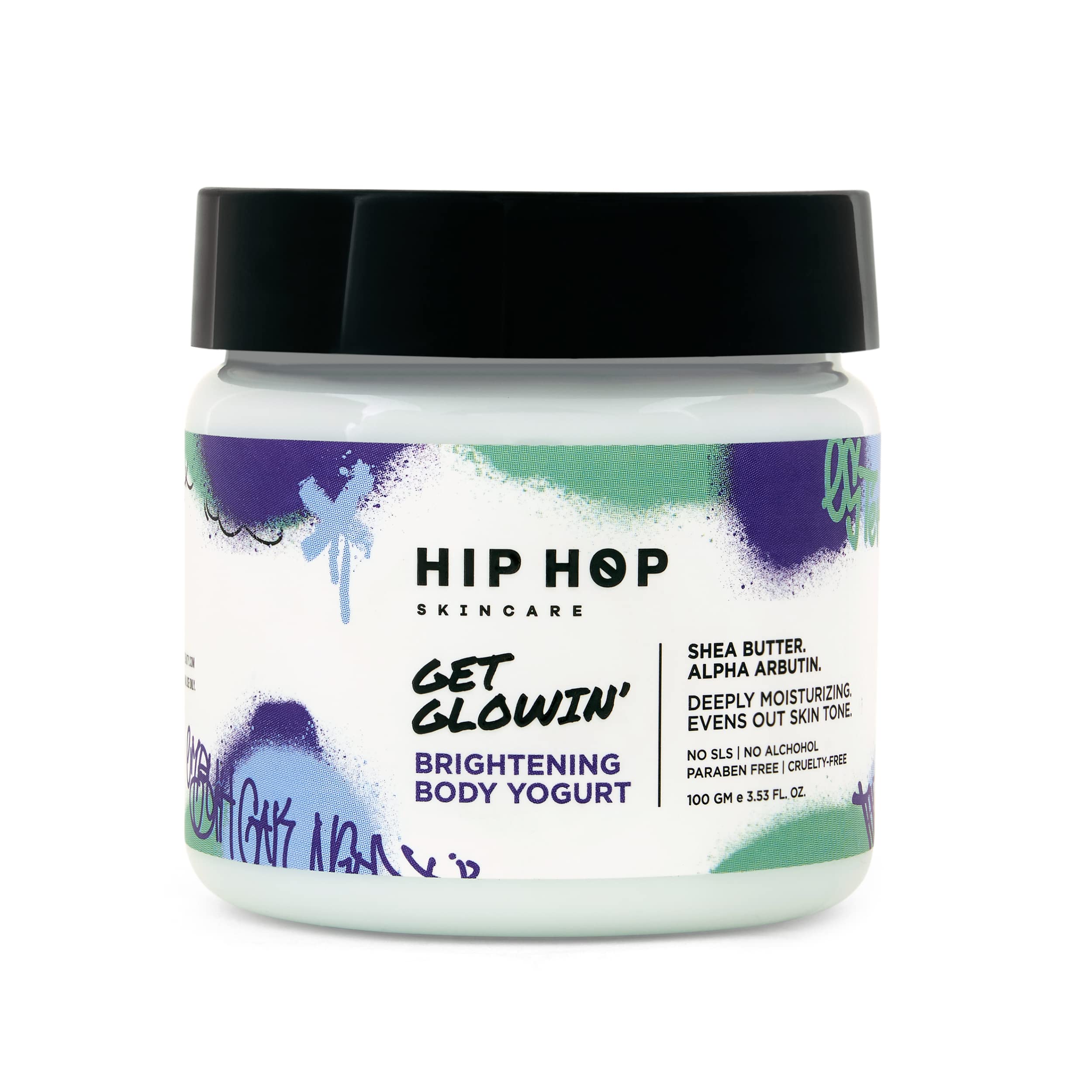 Brightening Body Yogurt with Shea Butter & Rose - Hydrating & Moisturizing Skincare for Glowing Skin | Men & Women | All Skin Types | 100g | Perfect for Daily Body Care & Post-Workout Hydration