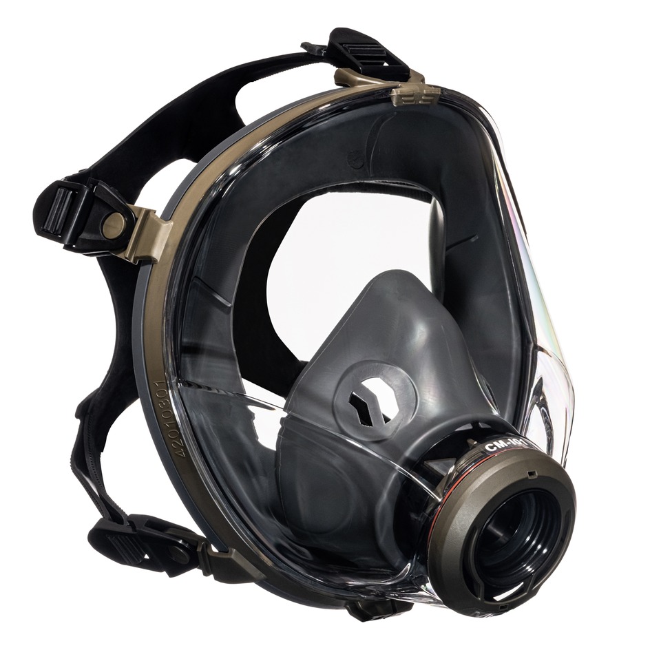 Mira Safety CM I01 Lightweight Full Face Respirator Mask - NIOSH Certified for Chemical, Biological & Industrial Protection - Ideal for Emergency Preparedness, DIY Projects & Workplace Safety