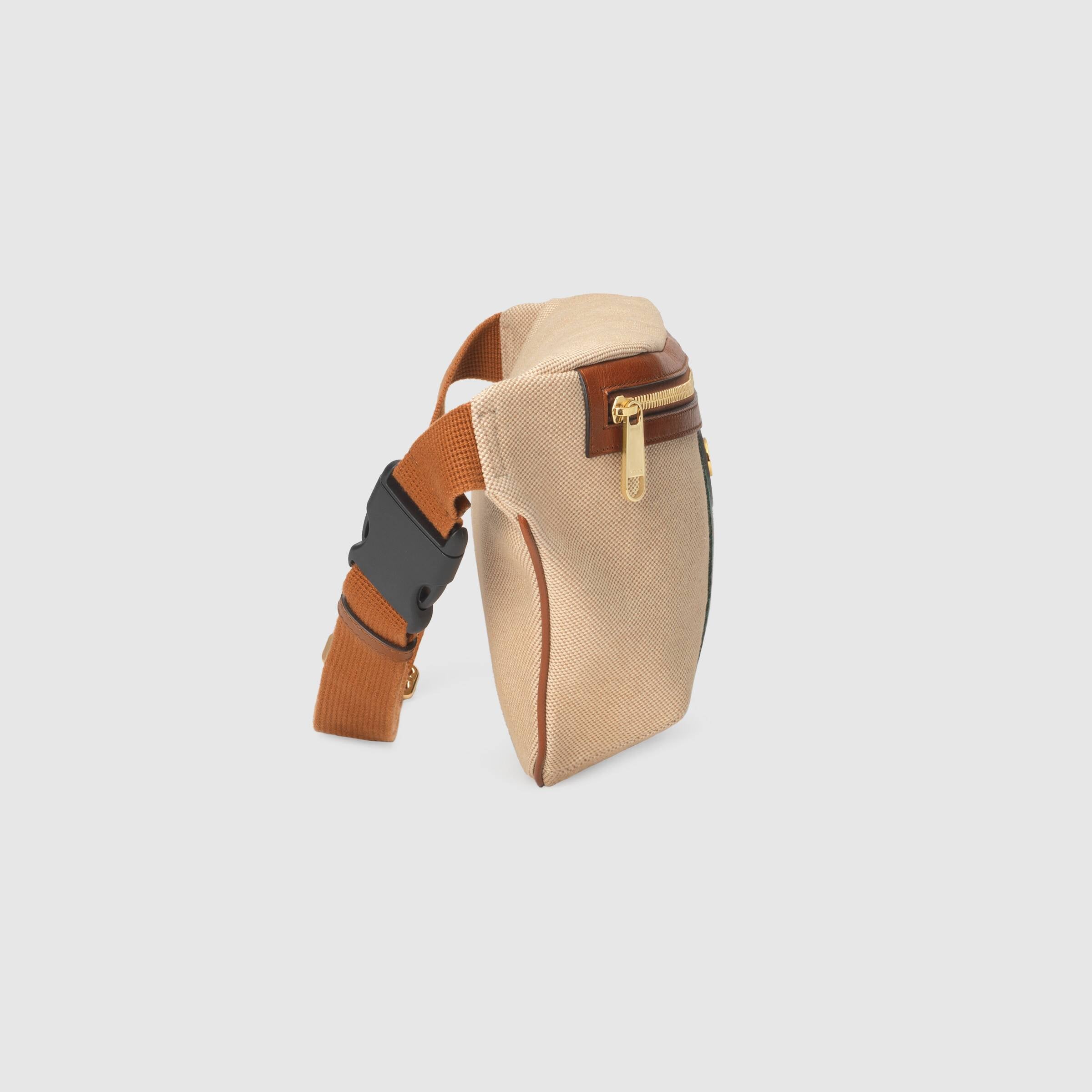 Vintage Gucci Canvas Belt Bag for Women & Men - Stylish Crossbody Fanny Pack for Travel, Concerts & Everyday Use