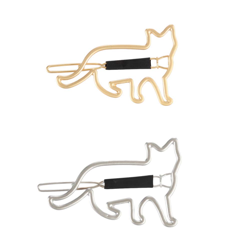 **YAZILIND Metal Alloy Hair Clips for Women - Cute Puppy Shape Hairpins, Hair Clamps Set for Girls & Teens - Perfect for School, Parties & Everyday Use**