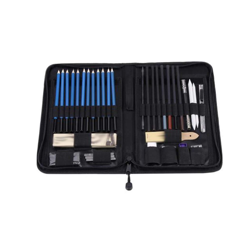 40PCS Professional Sketching Pencils Set - Art Supplies for Drawing & Painting