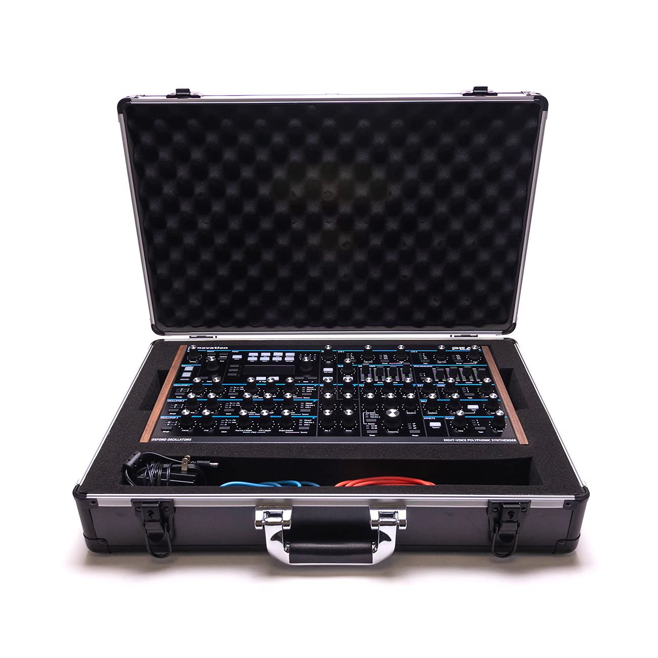 Novation Peak Analog Synth Case - Durable Protective Cover for Travel & Studio Use | Compatible with Analog UNISON Cases