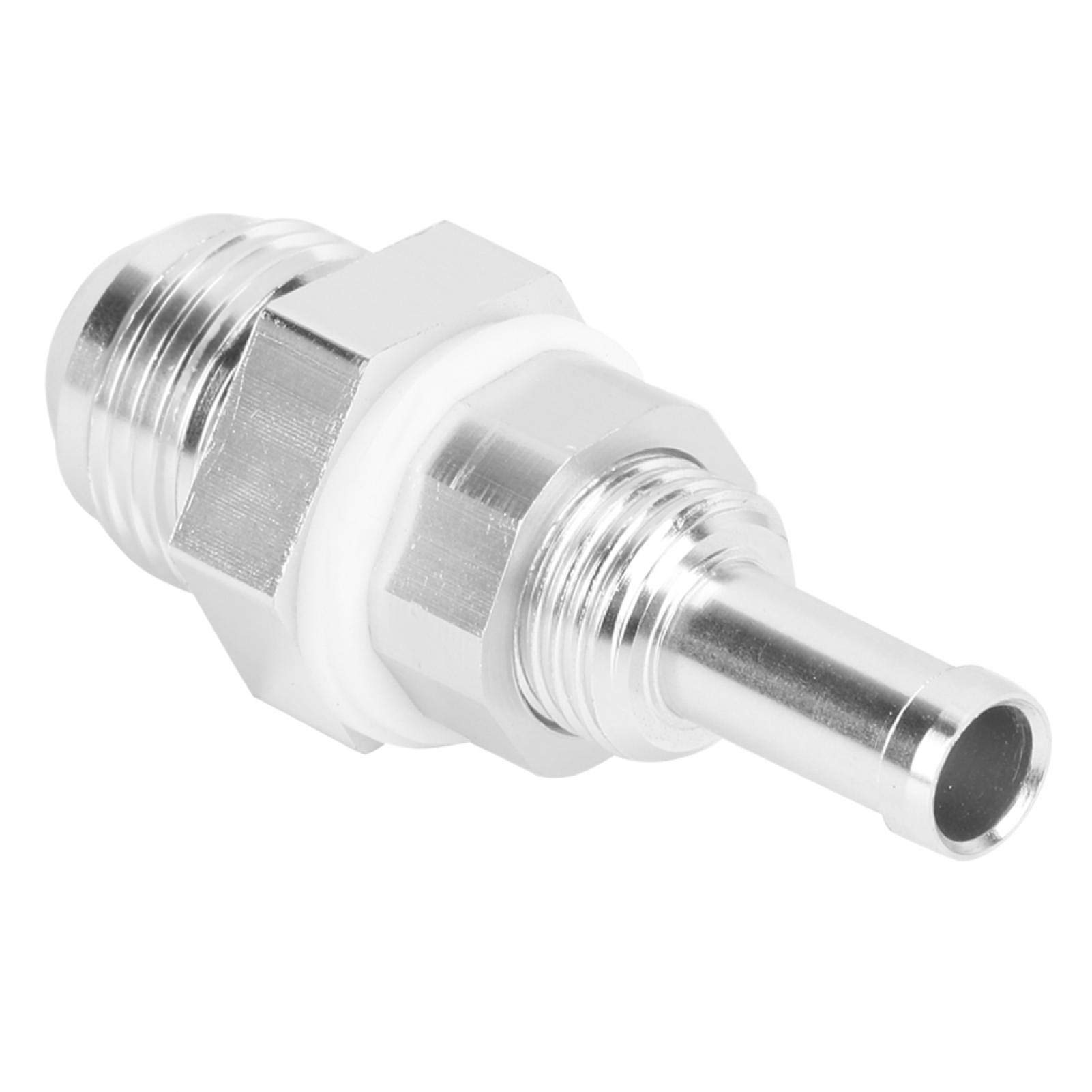 8AN-3/8 Aluminum Hose Barb Fitting - Universal Auto Car Accessory for Fuel & Coolant Lines