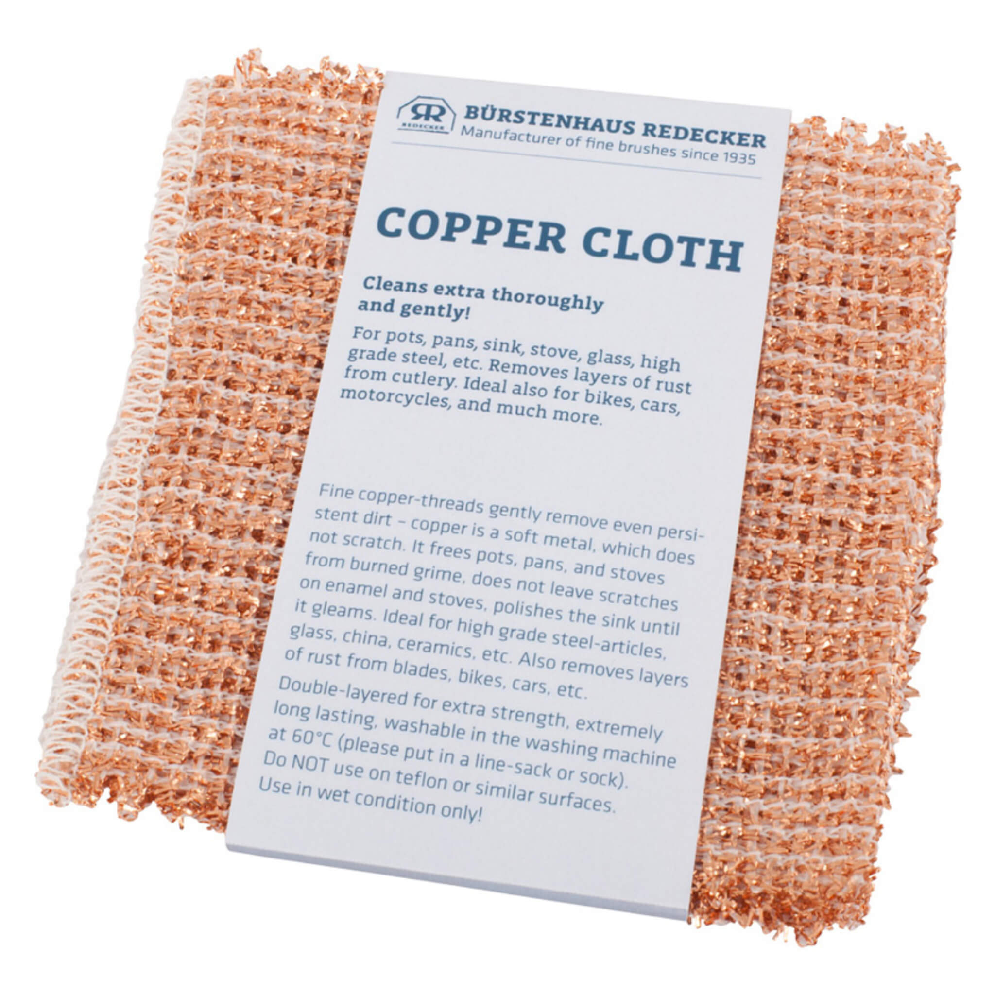 Premium Copper Cleaning Cloth for Jewelry, Glasses & Electronics - Anti-Tarnish, Scratch-Free Polishing Cloth for Silver, Gold & Stainless Steel - Perfect for Home, Travel & Gift Giving