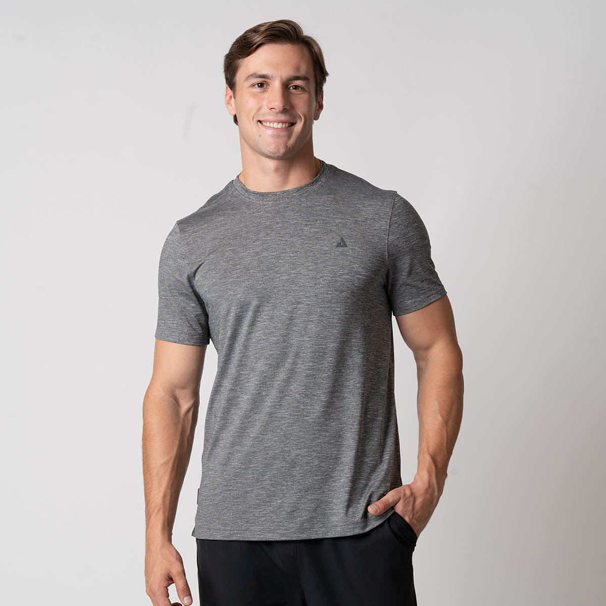 Men's Comfortable Club Short Sleeve T-Shirt - Breathable Cotton Casual Tee for Summer, Gym, and Everyday Wear
