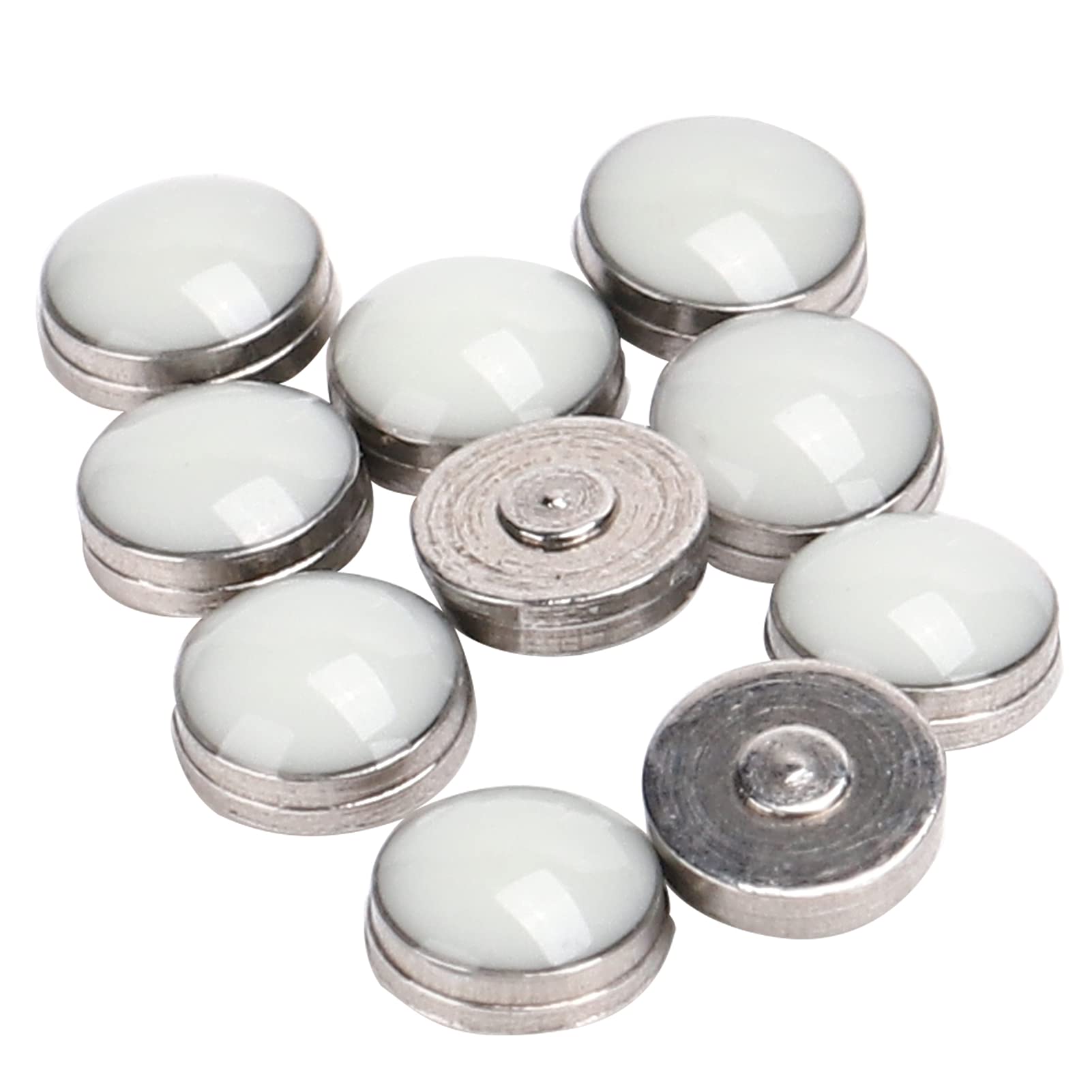 Yosoo 10-Pack Luminous Watch Bezel Dots - Glow in the Dark Watch Dial Markers for Night Visibility - Watch Parts Accessories for Watch Repair & Customization - Perfect for Diving Watches, Military Watches & Nighttime Use