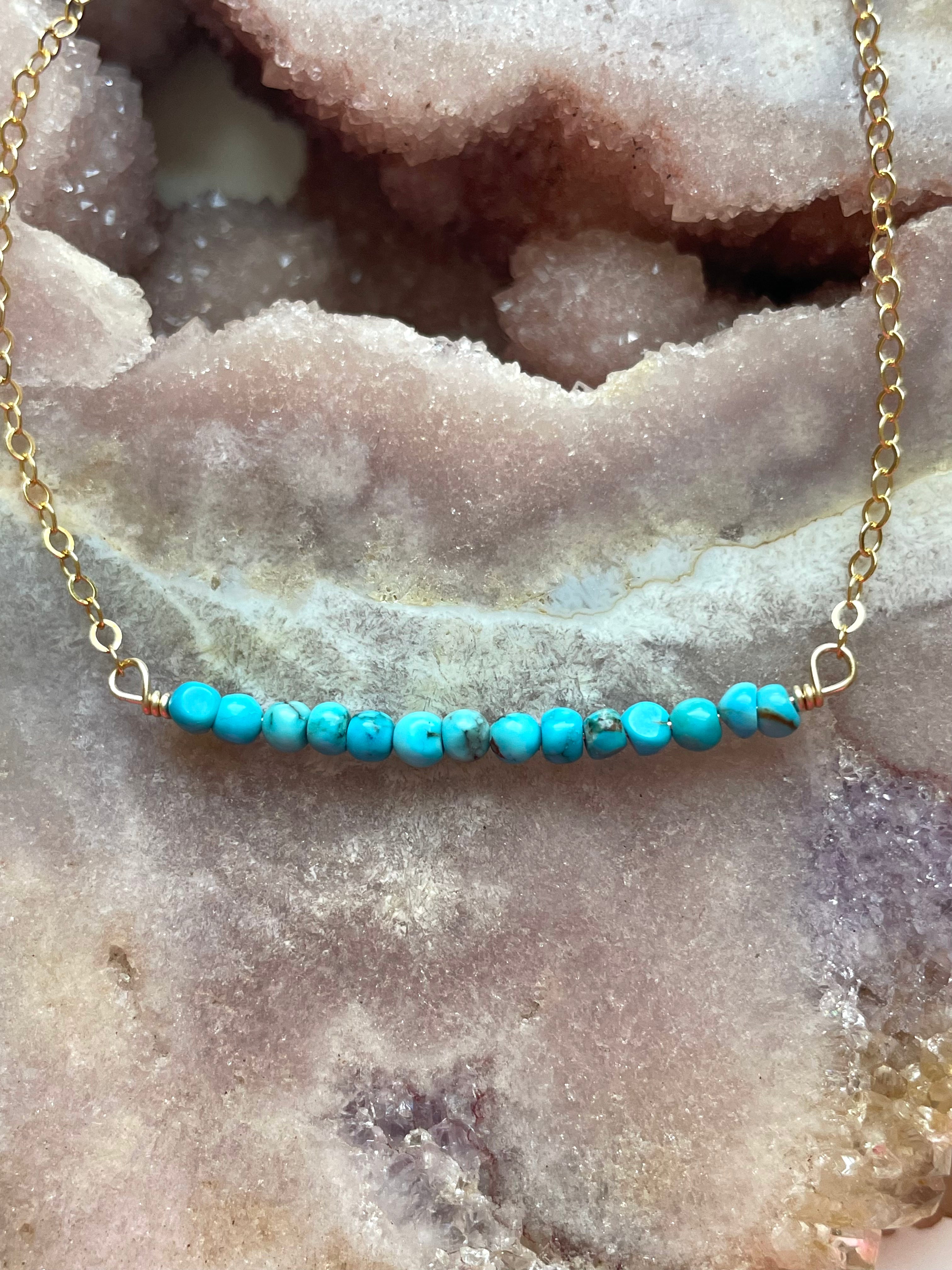 Authentic Turquoise Choker Necklace for Women - Handmade Sterling Silver Jewelry - Perfect for Boho, Western & Everyday Fashion