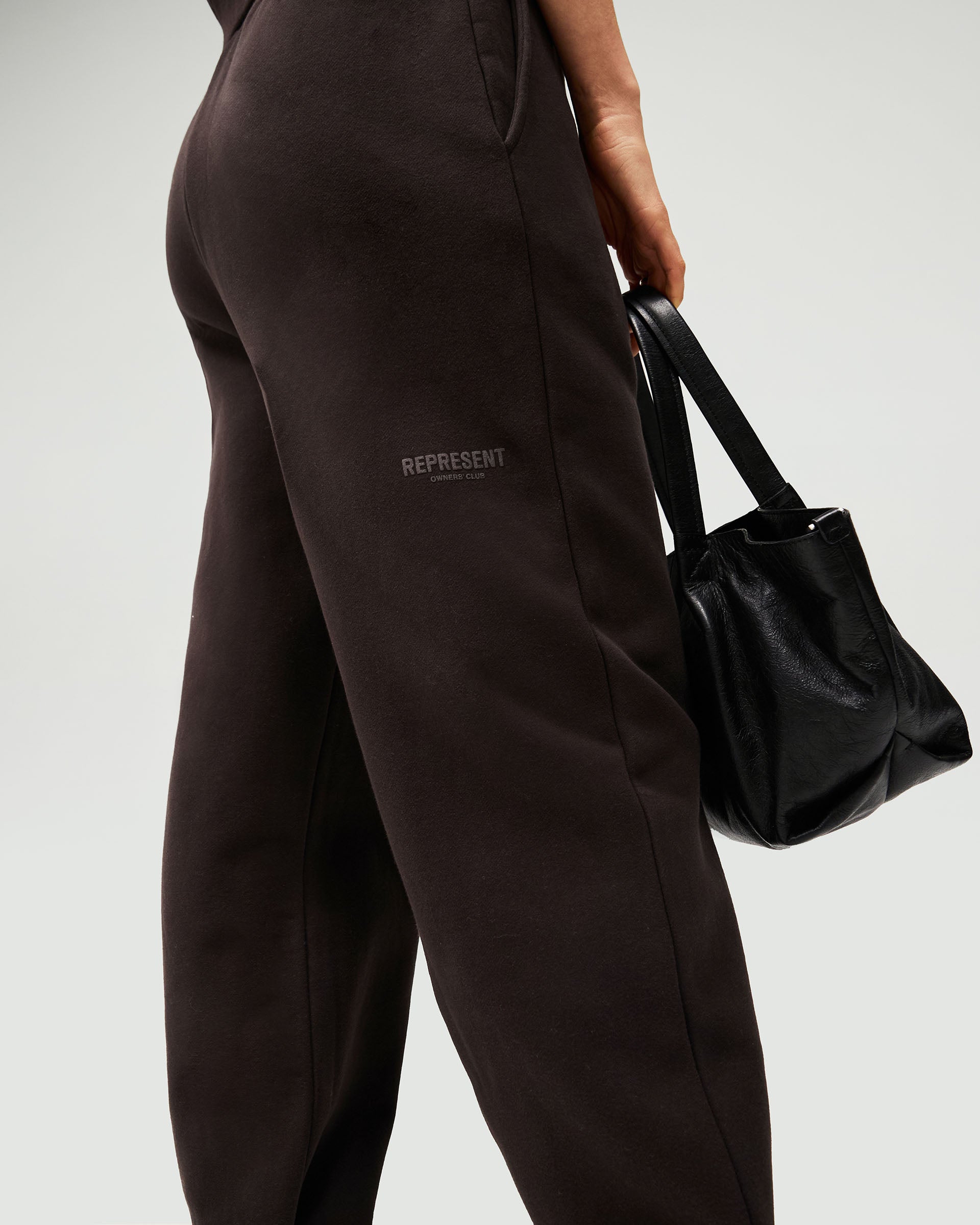 Owners Club Track Pants for Men & Women - Black Coffee Color | Comfortable Athletic Joggers for Running, Gym & Lounge Wear