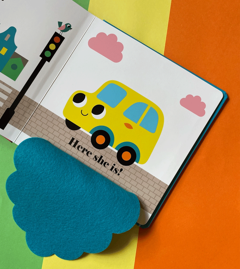 Where's Mrs. Car? Interactive Felt Flap Board Book by Ingela P. Arrhenius – Perfect for Toddler Early Learning & Parent-Child Storytime