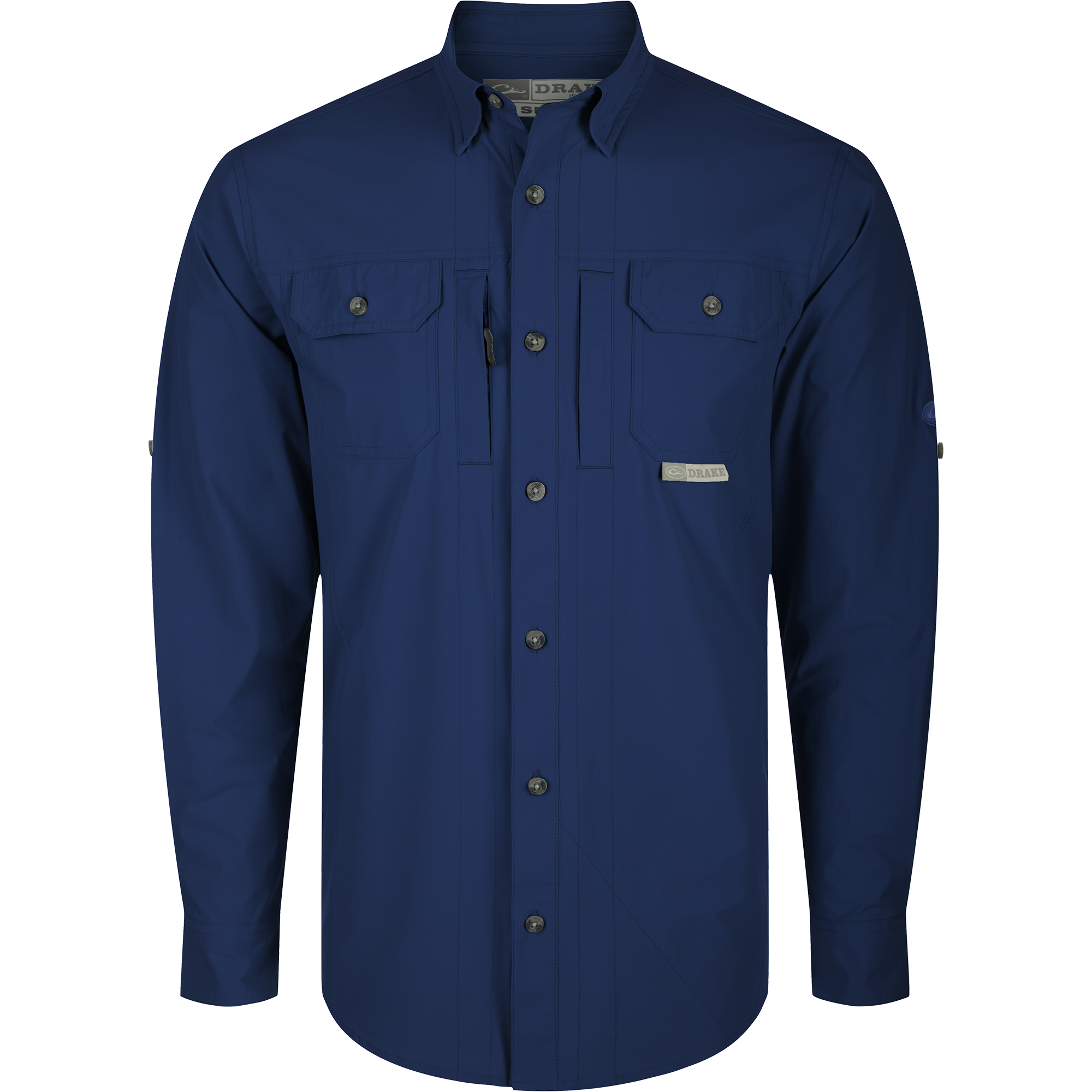 Wingshooter's Trey Long Sleeve Shirt for Men - Durable Hunting & Outdoor Shirt - Moisture Wicking Camo Performance Top for Hunting, Fishing & Camping